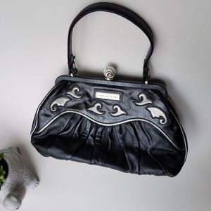 Black leather Isabella Fiore Purse
